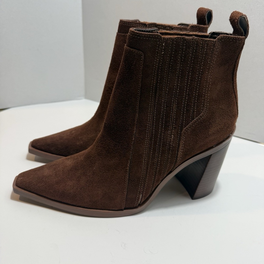 Vince Camuto Brown Ankle Boots